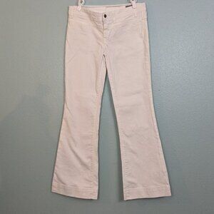 Eileen Fisher white straight leg jeans 6